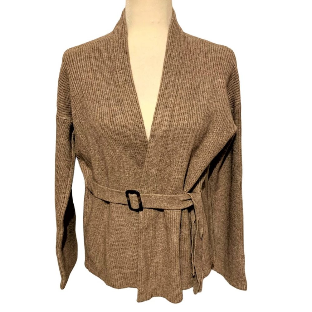 Roffe Accessories Belted Cardigan. New With Tickets. Size One Size Fits Most